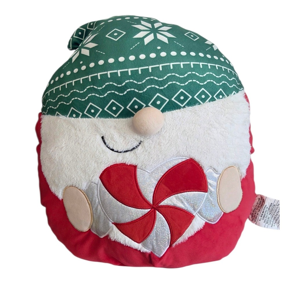 Members Mark Squishie Squish Santa HUGE Holiday Christmas Soft Pillow Sams Club
